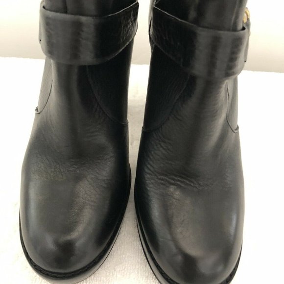 COACH LEIGHTON KNEE HIGH BOOTS SIZE 5.5 BLACK - Picture 7 of 8